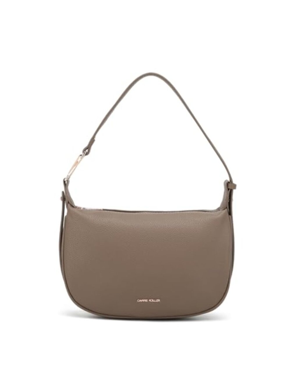 Soft Vegan Leather Hobo Bag Adjustable Strap Crescent Shoulder Purse